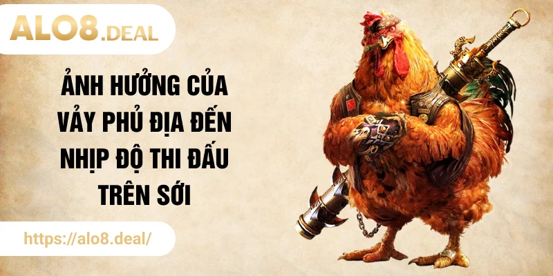 Ảnh hưởng của vảy phủ địa đến nhịp độ thi đấu trên sới