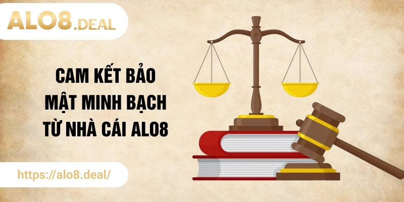 Cam kết bảo mật minh bạch từ nhà cái ALO8