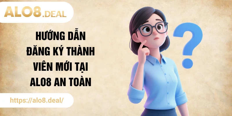 Hướng dẫn đăng ký thành viên mới tại ALO8 an toàn