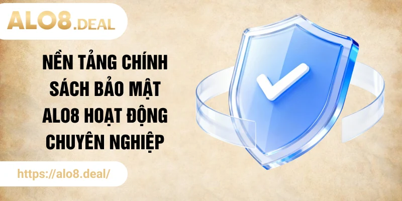 Nền tảng chính sách bảo mật ALO8 hoạt động chuyên nghiệp