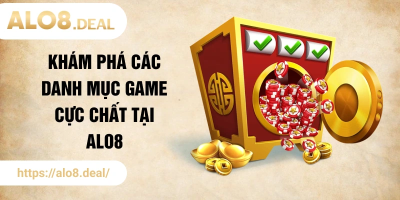 Khám phá các danh mục game cực chất tại ALO8