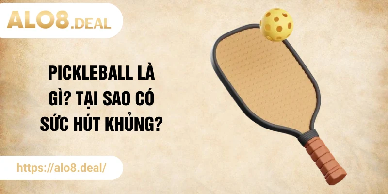 Pickleball là gì? tại sao có sức hút khủng?