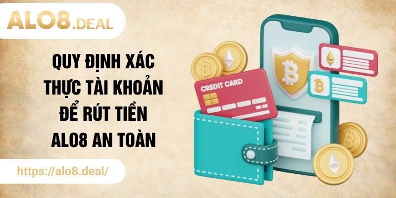 Quy định xác thực tài khoản để rút tiền alo8 an toàn