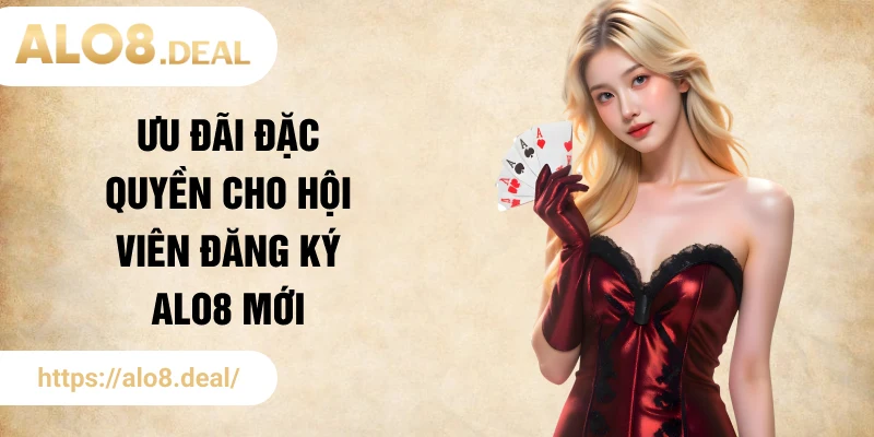 Ưu đãi đặc quyền cho hội viên đăng ký ALO8 mới